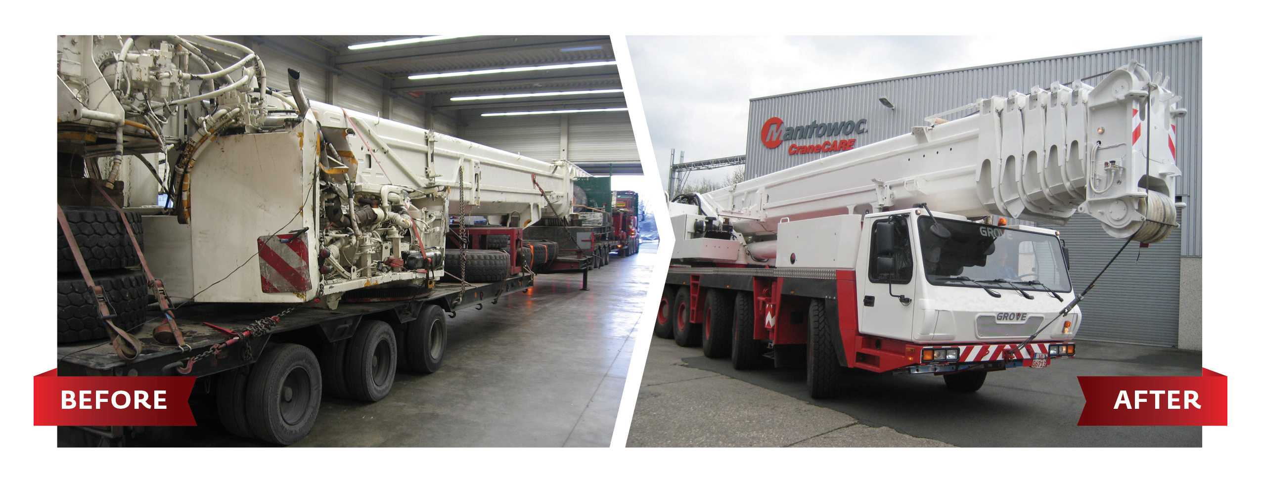 Crane repair Manitowoc Product Support